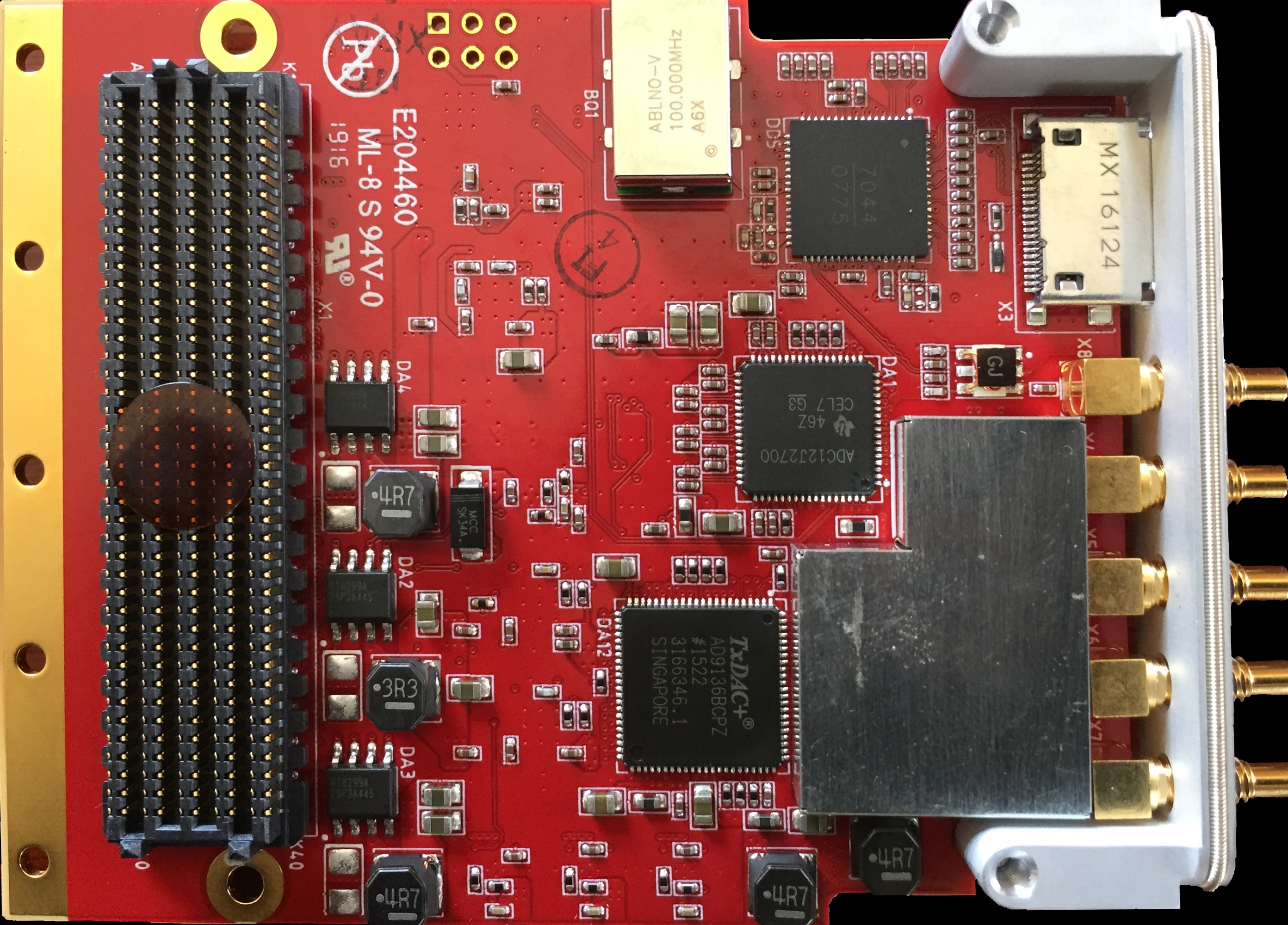 Hpc Fmc With 2 Adc And One Dac 2 8ghz Jesd204b