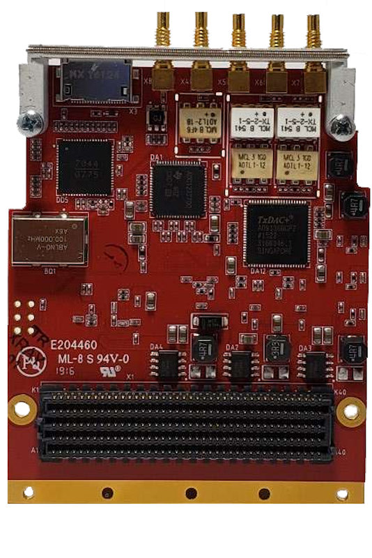 HPC FMC with 2 ADC and one DAC 2.8GHz JESD204B